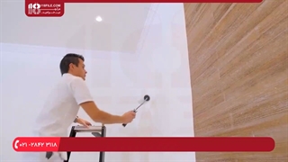 آموزش نصب کاغذ دیواری :: نصب و اندازه گیری کاغذ دیواری