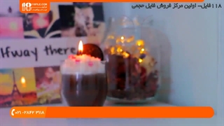 آموزش شمع سازی | ساخت سمع به شکل کاپ کیک