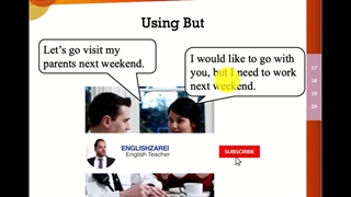 آموزش زبان انگلیسی: آموزش گرامر متوسطه Using But