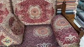 ست فوق العاده با نام شاه نشین ترمه در فروشگاه قالیکده البرز