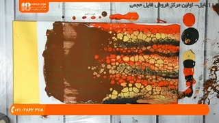 آموزش نقاشی با رزین اپوکسی | نقاشی چهره زن بر روی بوم