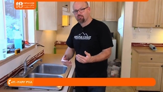 آموزش نصب دیوارپوش اپوکسی - ترمیم و اپوکسی تخته ورقه ورقه قدیمی