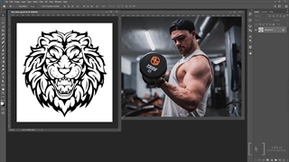 آموزش رایگان فتوشاپ : ایجاد تتو روی بدن لرنینگ24 - l24.ir