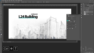 آموزش رایگان فتوشاپ : ساخت صفحه وب به زودی شماره 2 لرنینگ24 - l24.ir