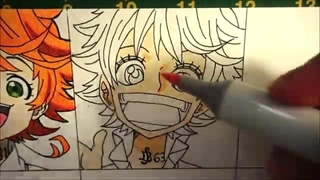 DRAWING - EMMA form The Promised Neverland in different anime styles