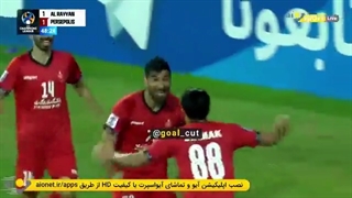 گل دوم پرسپولیس به الریان (شهریار مغانلو) بلیچینگ دندان