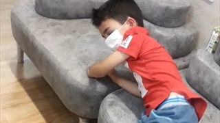 ( پسر کوچولو ما از بندر ماهشهر که مهمان امروز بخش دندان پزشکی هستند )