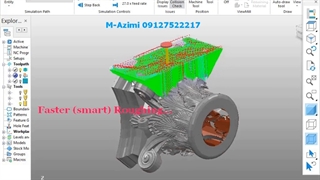 مچموعه آموزشی نرم افزار پاورمیل برای cnc سنگ مهندس عظیمی09127522217