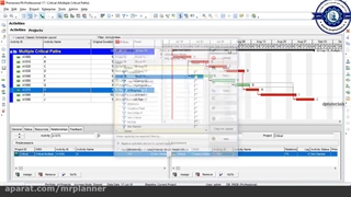 نمایش مسیرهای بحرانی چندگانه در پریماورا P6