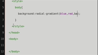 آموزش ساخت گرادینت دایره‌ایی با css