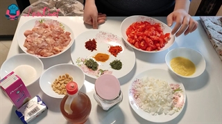 آموزش تهیه مرغ کره ای هندی | عسل شف | AsalChef | Butter Chicken