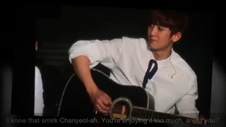 چانبک در کنسرت لس انجلس امریکا - EXO chanbaek during los angeles concert