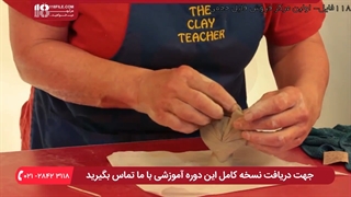 آموزش مجسمه سازی به کودکان - پایان فرشته