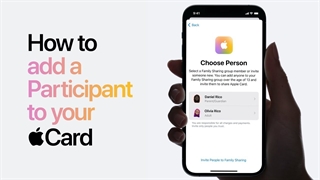 تریلر جدید شرکت اپل به نام " نحوه افزودن یک شرکت کننده در اپل کارت  "