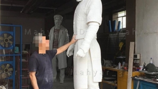 پرینت مجسمه ی سه متری در ایران با پرینتر ایرانی