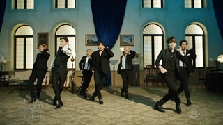 دومین اجرای آهنگ Butter توسط BTS دربرنامه The Late Show with Stephen Colbert