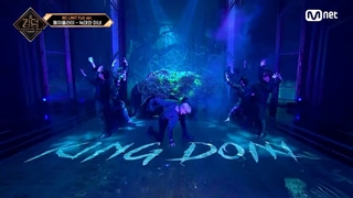 اجرای یونیت رقص stray kids, ATEEZ, BtoB با آهنگ wolf از اکسو در قسمت هفتم برنامه کینگدام