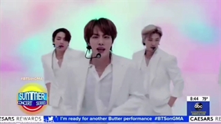_(**اجرای Butter بی تی اس در GMA**)_