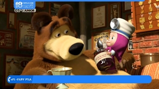 انیمیشن ماشا و میشا دوبله فارسی - بیماری میشا