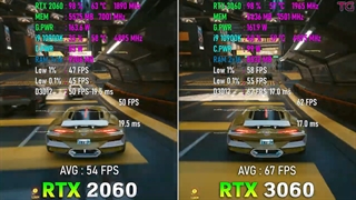 مقایسه کارت RTX 2060 و RTX 3060