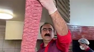 کباب کوبیده پنج متری