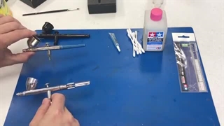 آموزش گام به گام باز کردن و تمیز کردن ایربراش