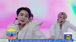 اجرای butter از bts در برنامه GAM