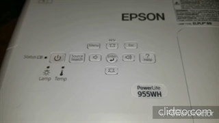 ویدئو پروژکتور اپسون epson powerlite 955wh