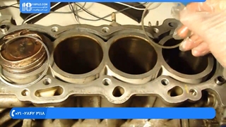 آموزش تعمیر موتور تویوتا - واترپمپ بازکردن موتور