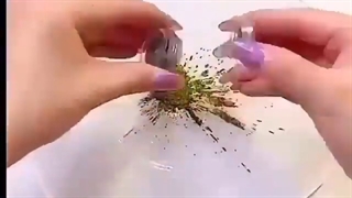 رنگ کردن اسلایم