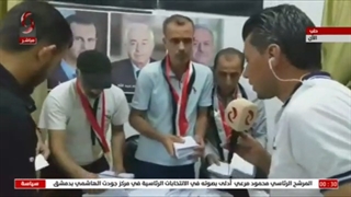 #حلب  #الآنإغلاق مراکز لاقتراع فی انتخابات رئیس الجمهوریة العربیة السوریة وبدء عملیة فرز الأصوات