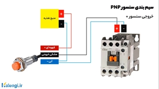 تفاوت سنسور pnp و npn