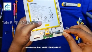 آموزش تعویض سوکت شارژ تبلت سامسونگ T295