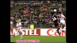 جدال دایی و نویل در بازی بایرن و منچستر