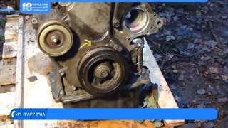 آموزش تعمیر موتور تویوتا - میل بادامک بازکردن موتور