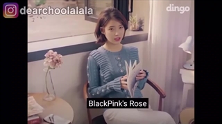 سوپرایز!!! ایو IU و رزی ROSE