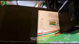 جت پرینتر اتوماتیک مدل +DCN 150 A  جهت چاپ بر روی جعبه رشته آش