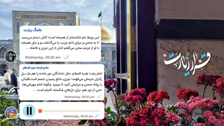 در قرار زیارت ، نائب الزیاره شما بودیم ...