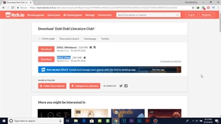 دانلود و آموزش نصب بازی Doki Doki Literature Club (لینک دانلود داخل توضیحات هست)