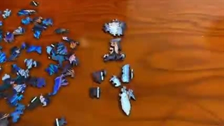 حل پازل چوبی فرشته در چند دقیقه ببینید