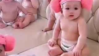 کلیپ سرتاسرخنده فسقلی ها حتما تا اخر ببینید