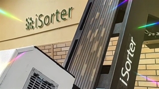 سورت پسته با دستگاه آی سورتر ساخت ایران