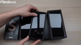 s21 series unboxings جهبه گشایی