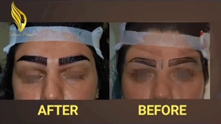 راز ابرو های پر تراکم