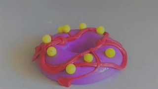 اسلایم به شکل دونات