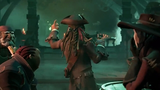 کراس اور Sea of Theieves و دزدان دریایی کاراییب (کاپیتان جک اسپارو)