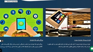 نمای کلی سایت bms dabidi