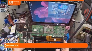 آموزش تعمیر لپ تاپ - روش تعمیر مادربرد لپ تاپ dell vostro 130