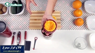 تیزر آبمیوه گیری دستی و ست میوه آرایی Pro V Juicer پرو وی جویسر HAM-003