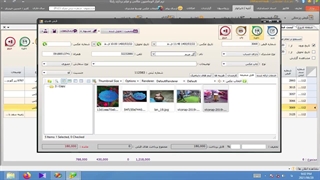 انتخاب عکس در نرم افزار اتوماسیون عکاسی رایکا